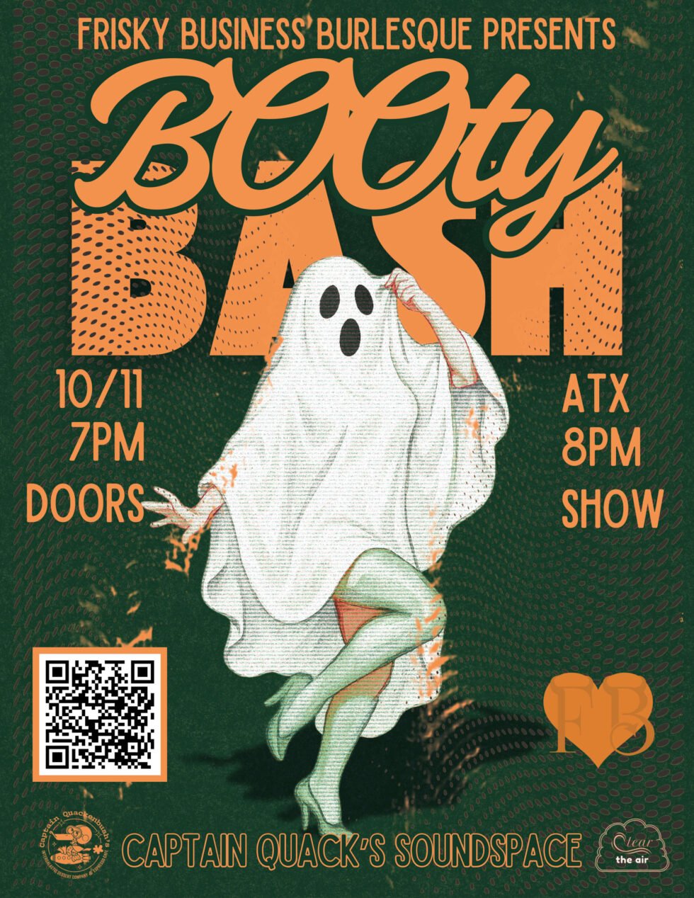Frisky Business Burlesque Presents BOOty Bash- Austin Halloween Burlesque Show